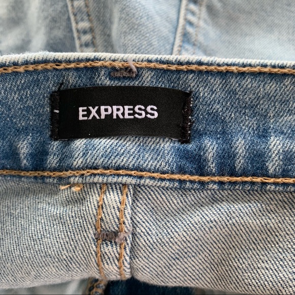 Express Straight High Rise Jeans - Picture 9 of 11